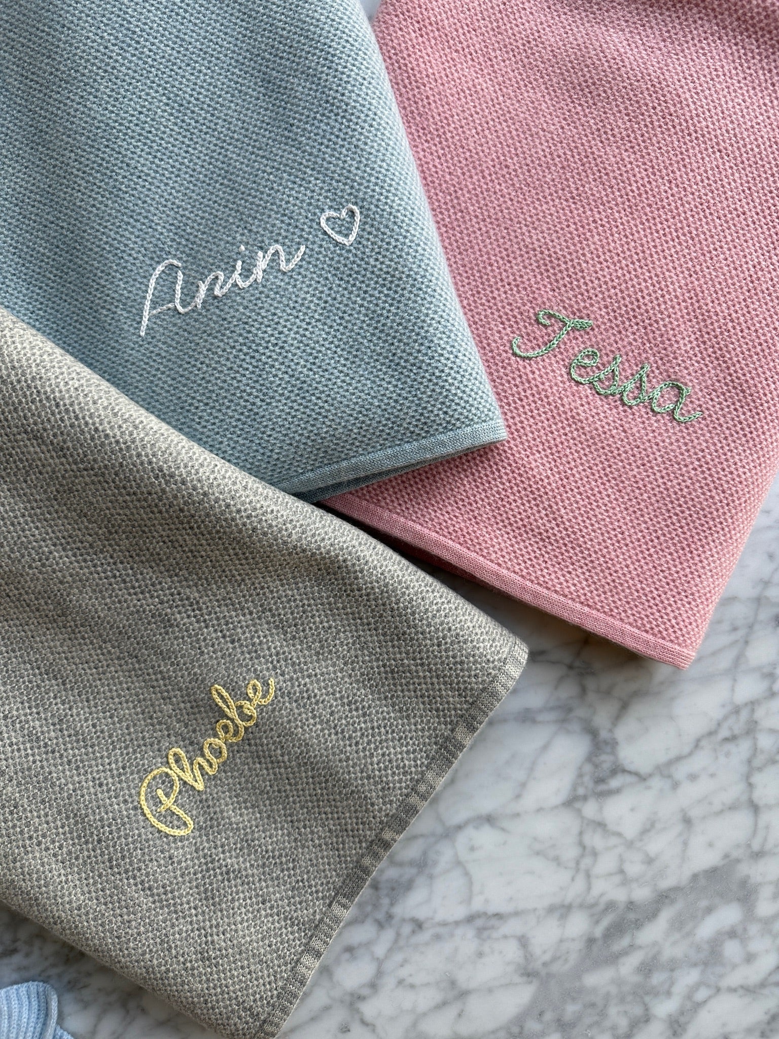 AU Baby - Personalized Cashmere Baby Blanket