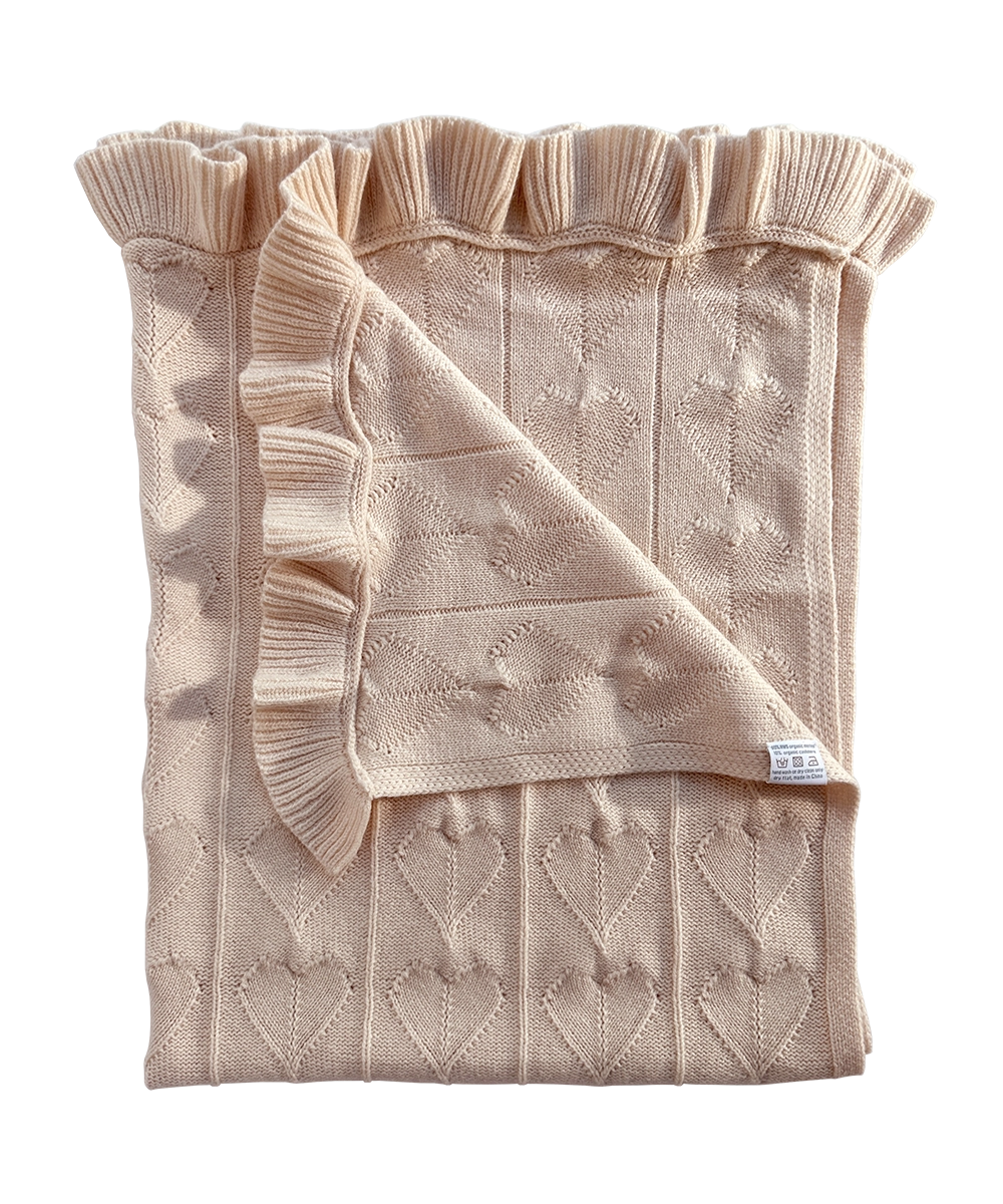 Cashmere Cloud Baby Blanket Gift Set - Butter Cream