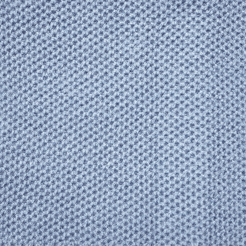 AU Baby plant dyed merino baby blanket in Sky Blue. Non-toxic, natural baby blanket.